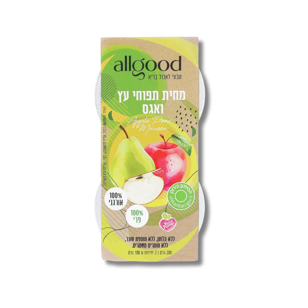 מחית תפוחי עץ ואגס