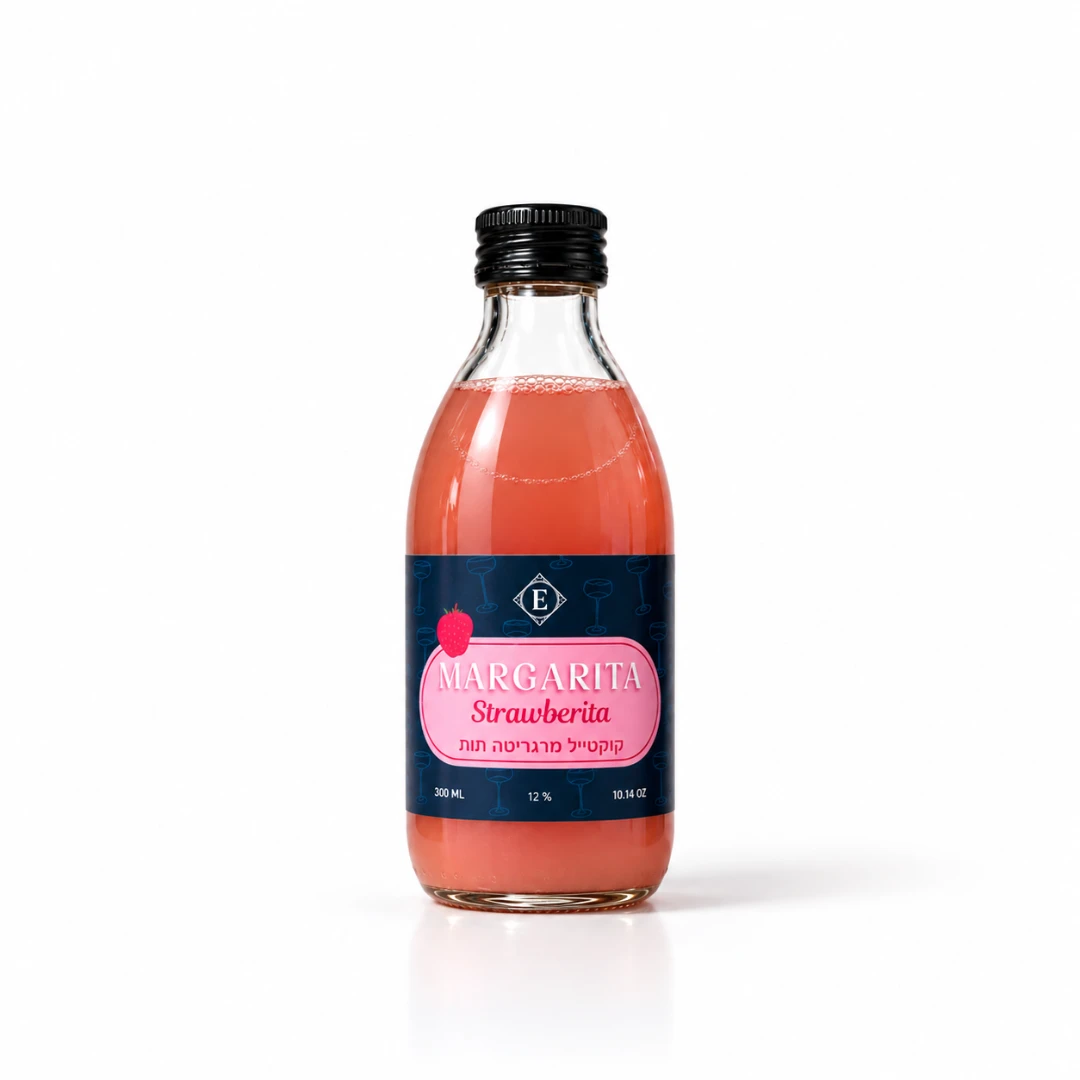 מרגריטה תות Strawberita קוקטייל מרגריטה בטעם תות – תמונה 1